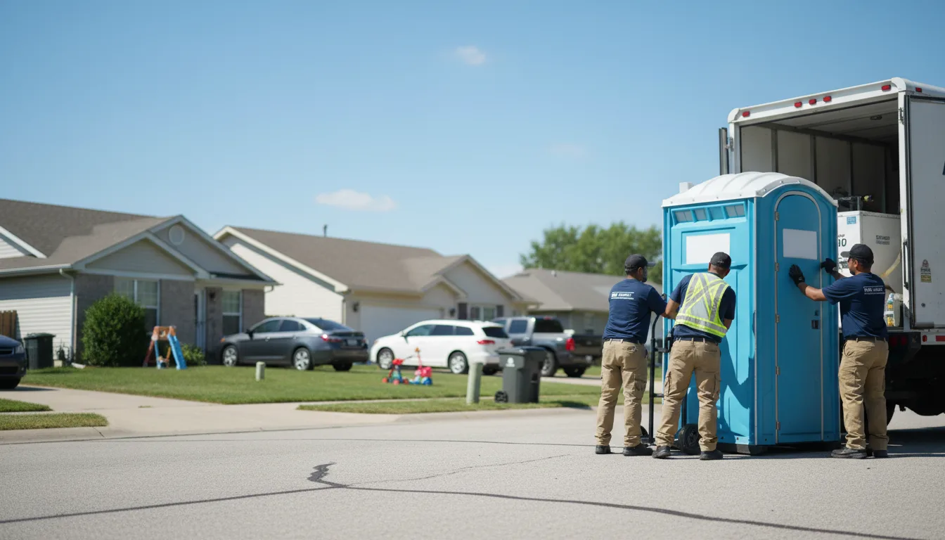 Standard Porta Potty Rentals in Clive, IA near me